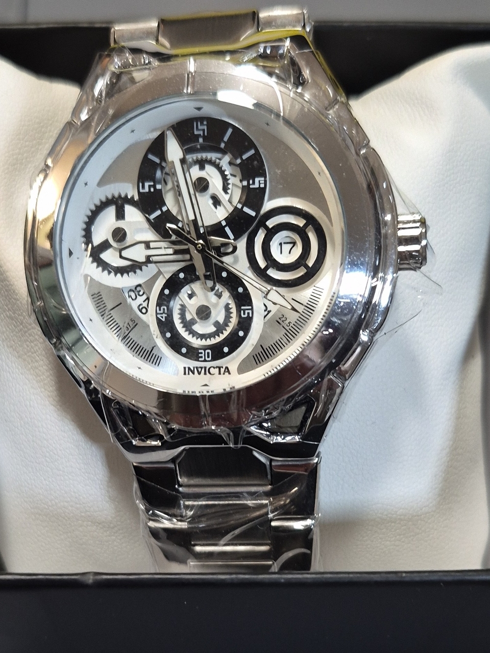 Invicta Men’s Silver Stainless Steel Watch - Silver